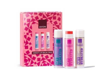 Avon Sada balzámů na rty v dárkovém balení 3 ks