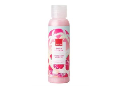 Avon tělové mléko s vůní maliny minibalení 100ml