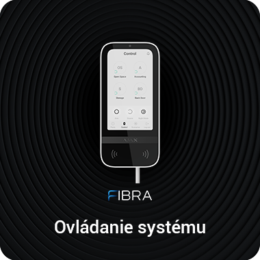 AJAX Ovládanie systemu