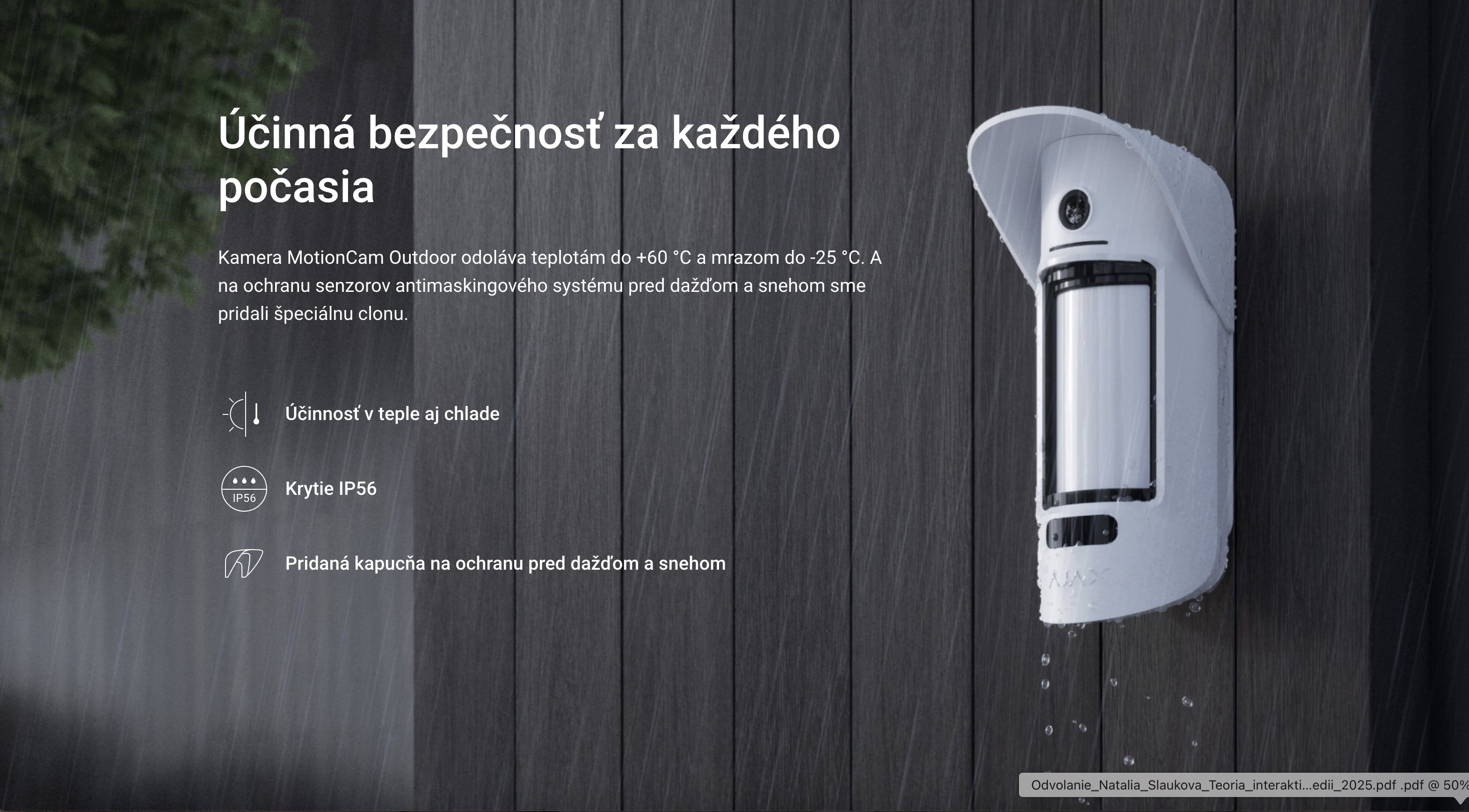 Ochrana pred počasím