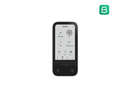 Add graphics Ajax KeyPad TouchScreen Jeweller white