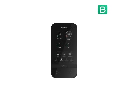 Add graphics Ajax KeyPad TouchScreen Jeweller black