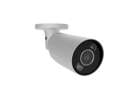 Render Ajax BulletCam HL white front angled