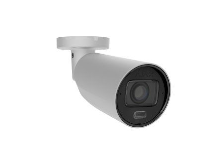 Render Ajax BulletCam HLVF (5 Mp 8 Mp) white front angled