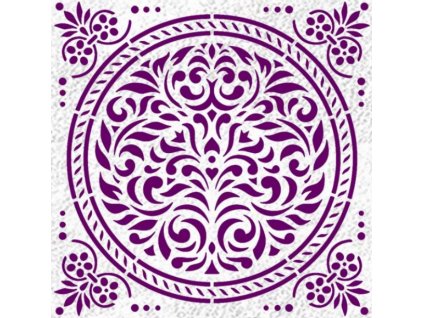 šablona mandala BS5107