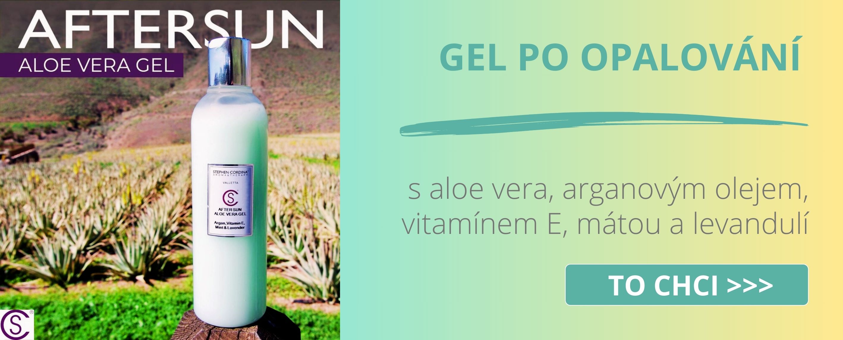 Aftersun aloe vera gel