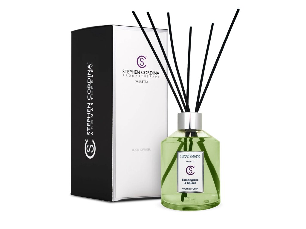 Citronova trava Koreni bytovy difuzer Stephen Cordina 250ml