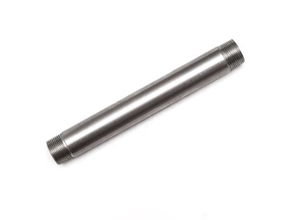 Trubka 3/4 200mm nerez dva závity