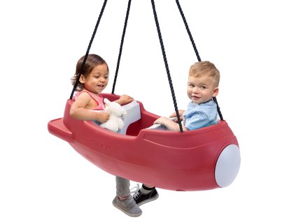 step2 houpacka letadlo pro 2 deti cervena 4521 2