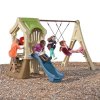 dětské hřiště,hrací sestava s houpačkou,se skluzavkou