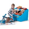 Box na hračky Mašinka Tomáš, úložný box na hračky, box s víkem