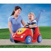 dětské autíčko s vodicí tyčí,vozítko,odrážedlo,vozítko buggy červené