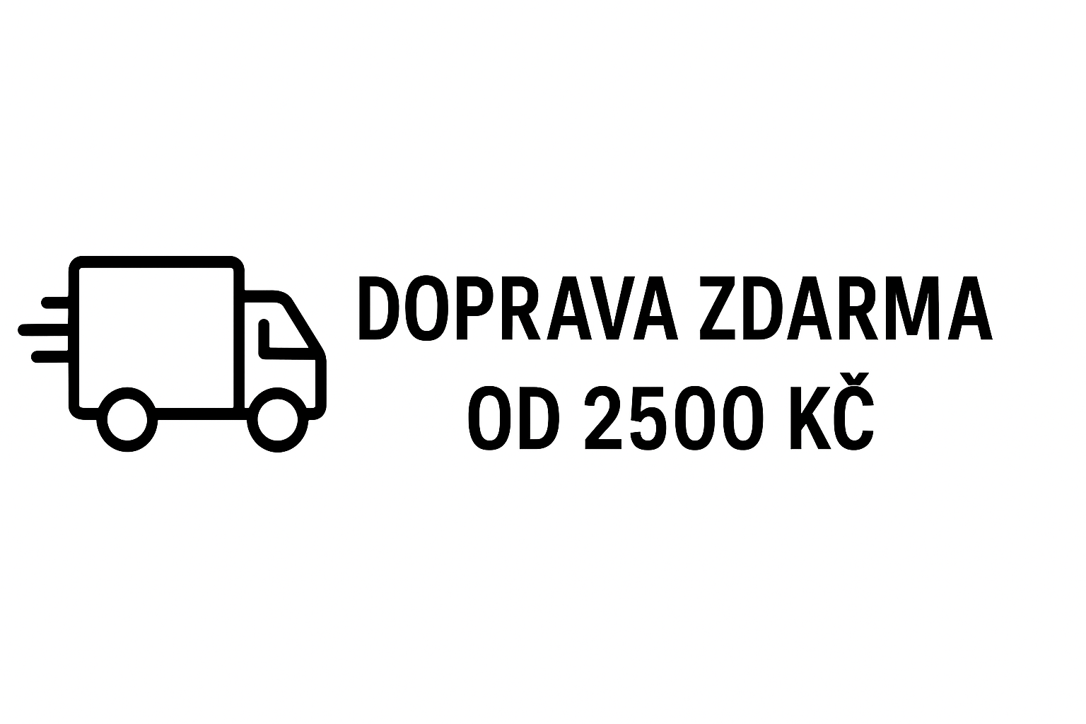 Doprava zdarma od 2500 Kč
