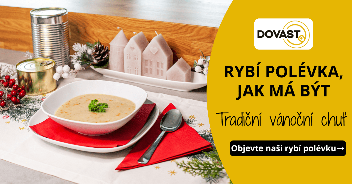 🎄 Vánoční rybí polévka z pernštejnského kapra