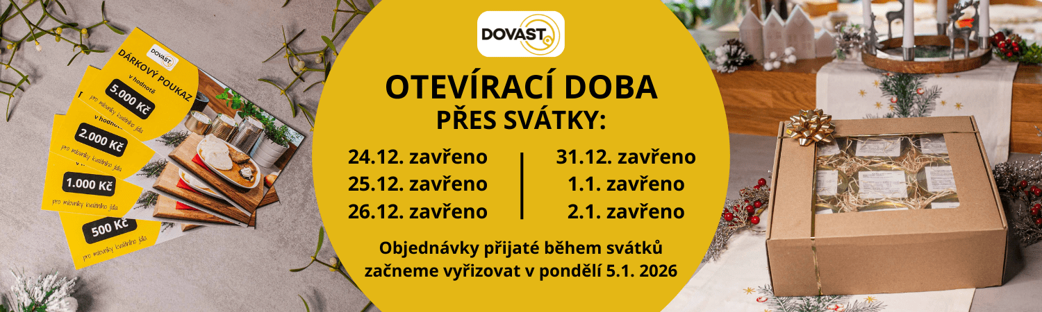 Otevírací doba přes svátky