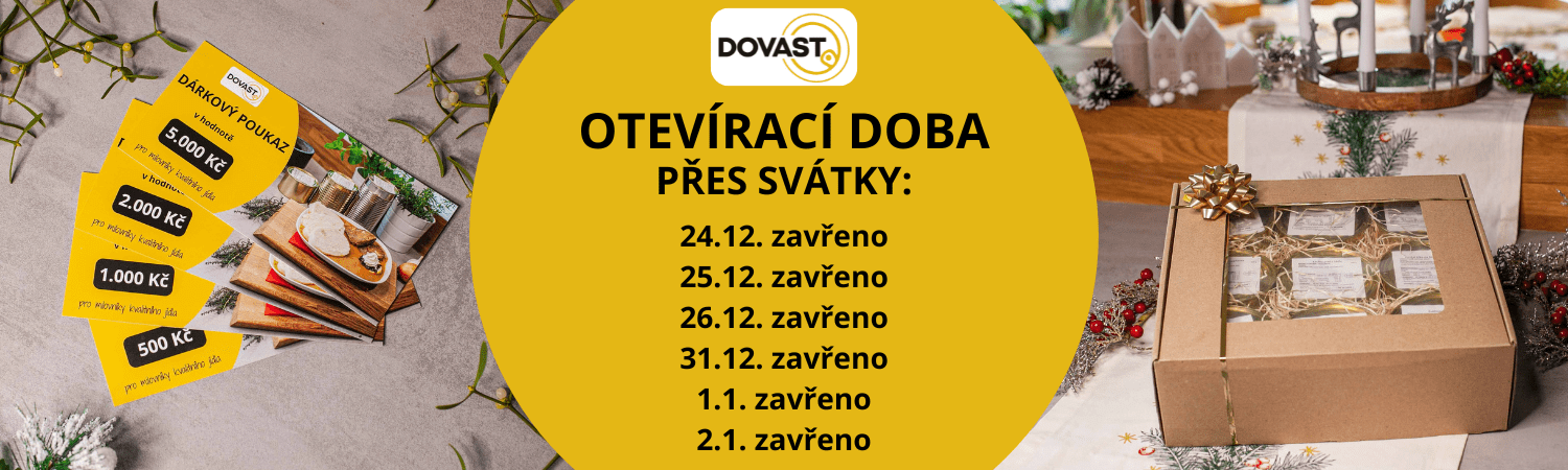 Otevírací doba přes svátky
