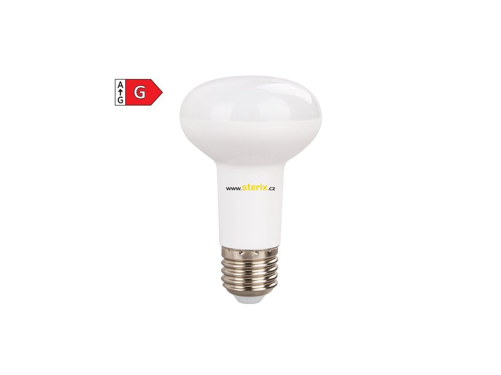 SMD LED reflektorová žárovka matná R63 10W/E27/230V/4000K/830Lm/120°/A+