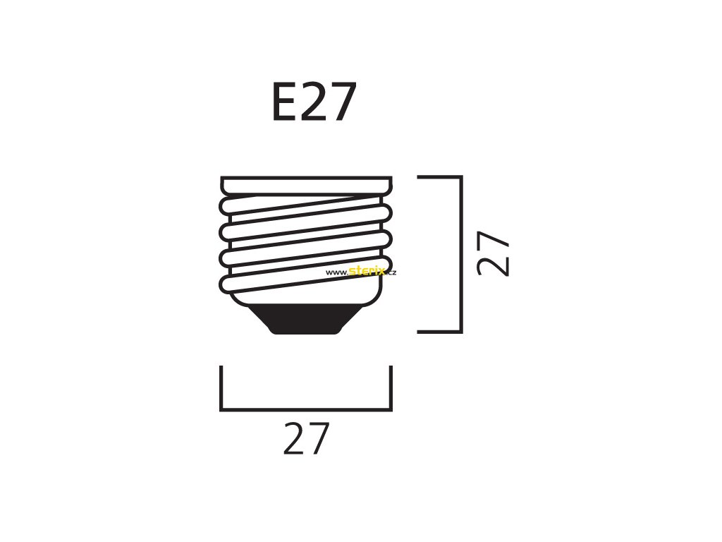 SMD LED reflektorová žárovka matná R63 10W/E27/230V/6000K/850Lm/120°/A+