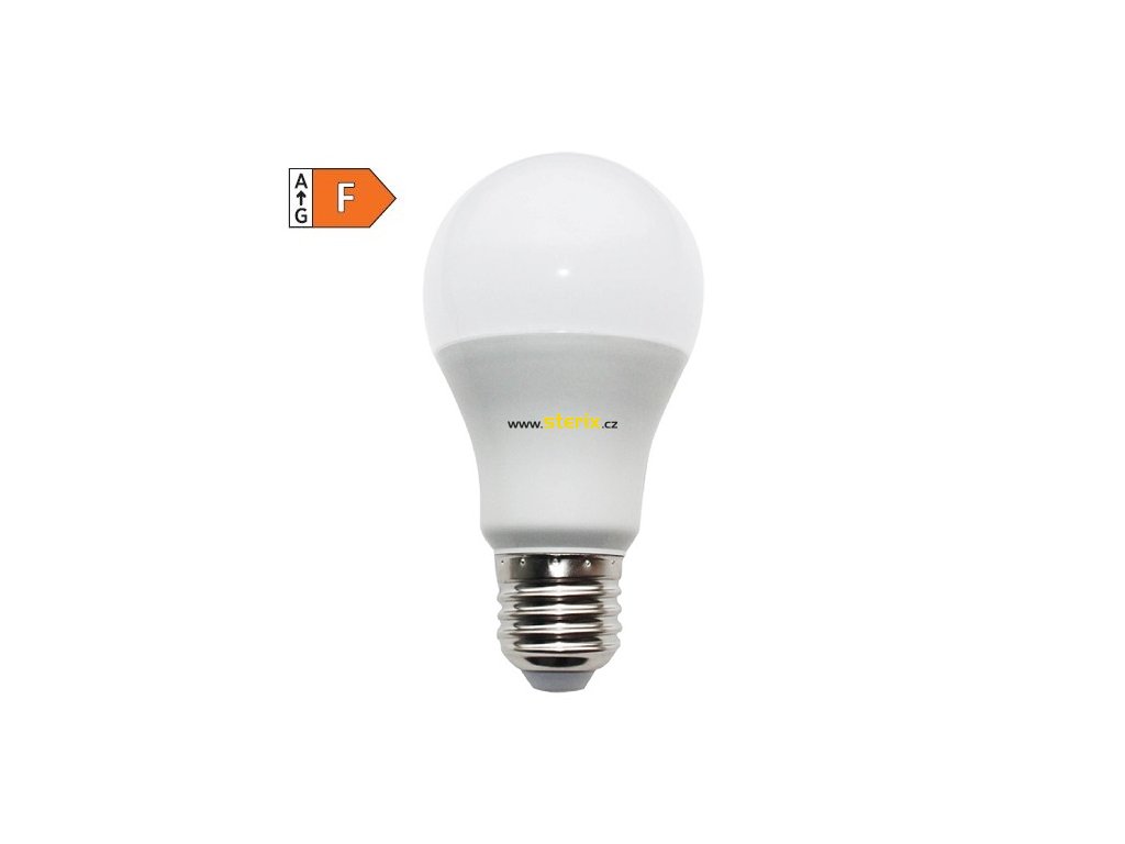 SMD LED žárovka matná A60 7W/230V/E27/3000K/610Lm/180°/A+