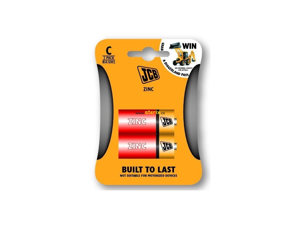 Batéria R14/C JCB 2ks (blister)