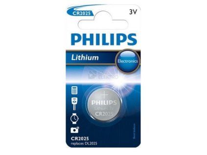 Philips CR2025 3V Lithium 1ks (blistr)