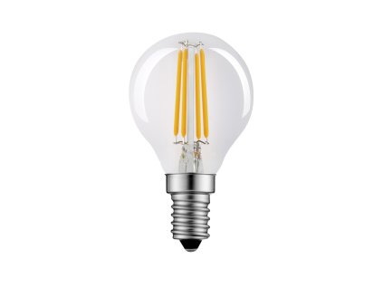 Retro LED Mini Globe Filament žárovka čirá P45 6,5W/230V/E14/6500K/850Lm/360°/A++