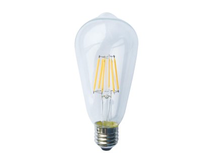 Retro LED Filament žárovka ST64 Clear 6W/230V/E27/2700K/610Lm/360°/DIM
