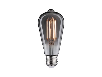 Retro LED Filament žárovka ST64 Smoky 8W/230V/E27/2700K/550Lm/360°/DIM