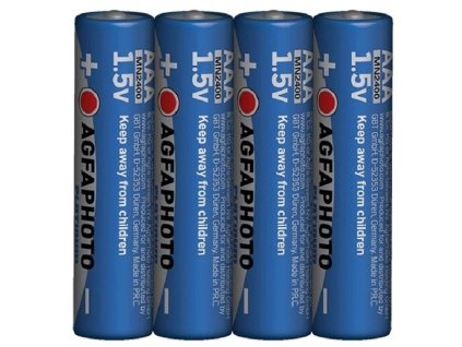 Power alkalická baterie LR03/AAA, 4ks shrink
