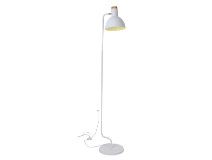 Retro stojací lampa BLASE max. 60W/E27/230V/IP20, matná bílá