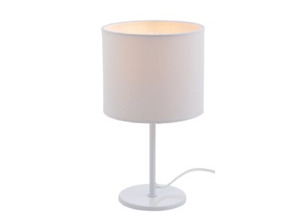 Stolní lampa ARIOSO max. 40W/E14/230V/IP20, bílá