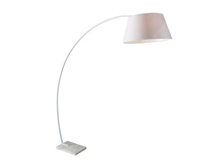 Stojací lampa LENNON max. 60W/E27/230V/IP20, bílá