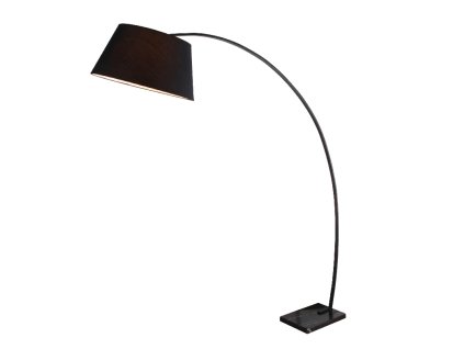 Stojací lampa LENNON max. 60W/E27/230V/IP20, černá