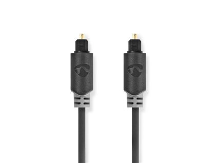 Optický audio kabel, Toslink konektor - Toslink konektor, 1m