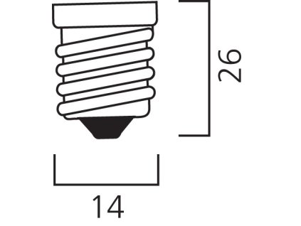 SMD LED žárovka matná Candle C37 7W/230V/E14/3000K/580Lm/200°