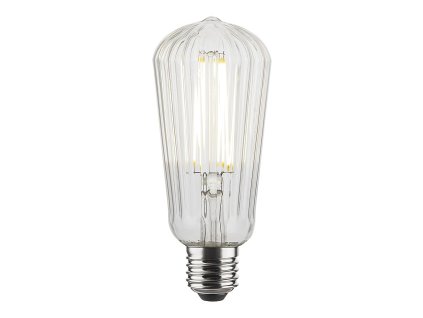LED Filament žárovka ST64 4W E27 640Lm 4000K