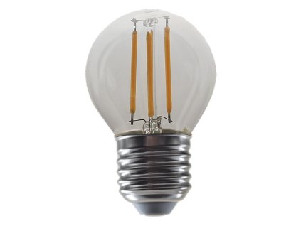 LED Filament žárovka G45 4W E27 470Lm 4000K