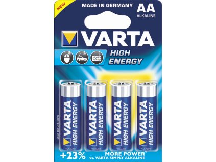 Baterie AA/LR6 VARTA High Energy 4ks (blistr)
