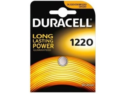Baterie 3V CR1220 DURACELL 1ks (blistr)
