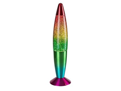 GLITTER RAINBOW2 LED lávová lampa 76008