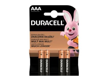 Baterie AAA/LR03 DURACELL BASIC 4ks (blistr)