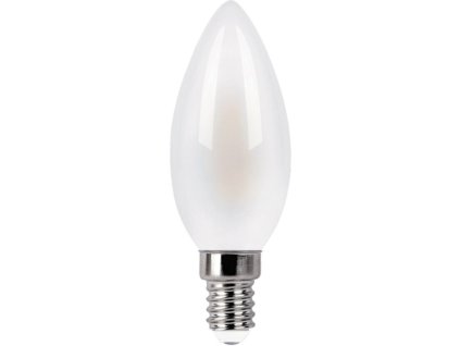 LED Filament svíčková žárovka C35 4W E14 470Lm 4000K