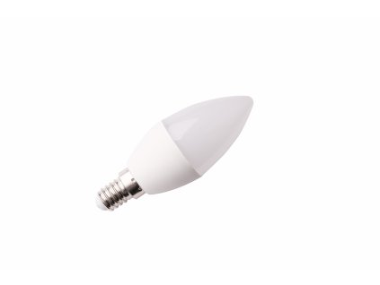 SMD LED svíčková žárovka C35 7W E14 600Lm 6500K