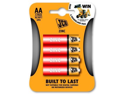 Baterie AA/R6 JCB 4ks (blistr)
