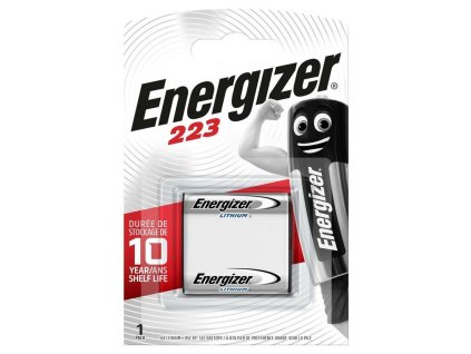Baterie 6V CR223 ENERGIZER 1ks (blistr)