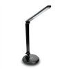 LED stolná lampička SOLIGHT WO31-B 8W/5300K/450Lm šedo-čierna