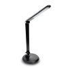 LED stolná lampička SOLIGHT WO31-B 8W/5300K/450Lm šedo-čierna