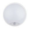 LED prisadené svietidlo so senzorom 14W/230V/1000Lm/4000K/IP54. kruhové biele