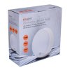 LED prisadené svietidlo so senzorom 14W/230V/1000Lm/4000K/IP54. kruhové biele