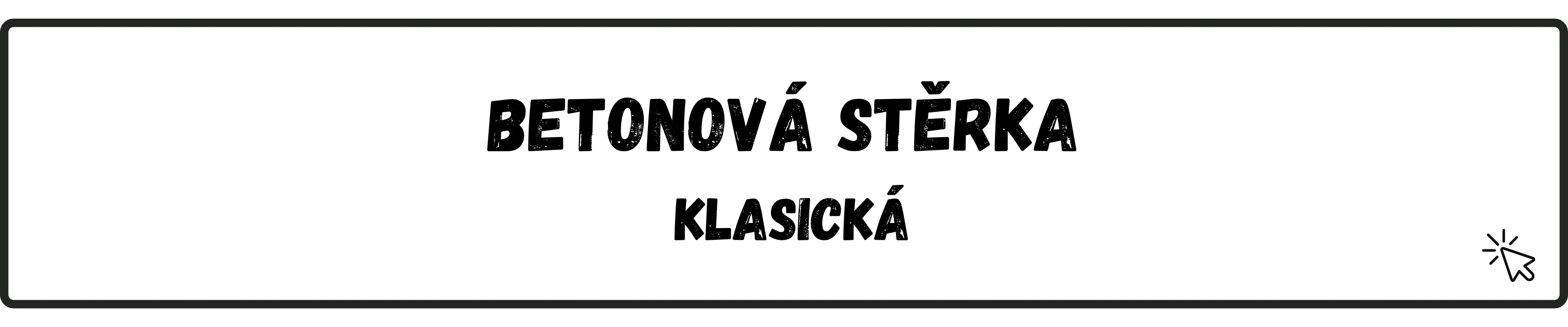 Betonová stěrka